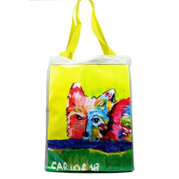 Eco Bag "Colorful Puppy" picture