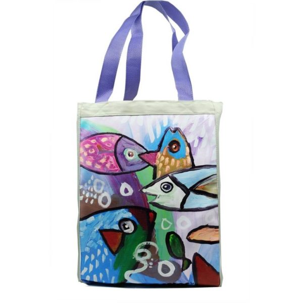 Eco Bag "Abstract Fish" picture